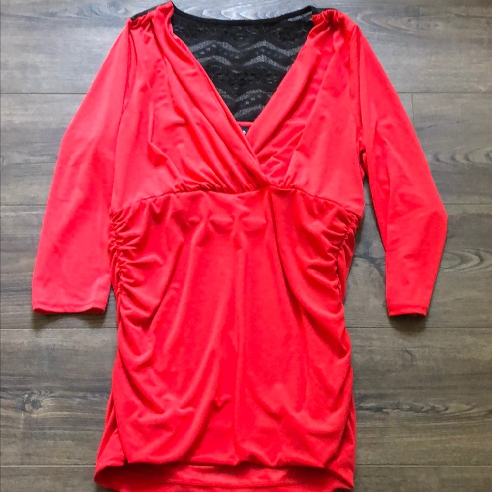 Red Torrid Blouse